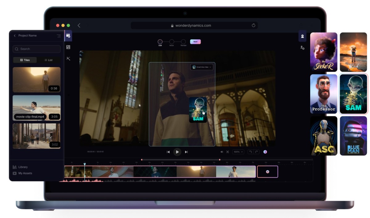 „Autodesk“ įsigijo AI varomą VFX startuolį „Wonder Dynamics“.