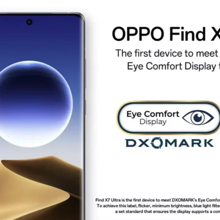 DXOMARK auksinė ekrano etiketė suteikta OPPO „Find X7 Ultra“: ką tai reiškia?