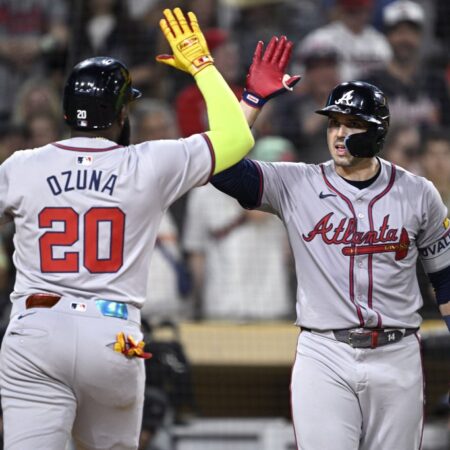 „Atlanta Braves“ ir „San Diego Padres“ prognozės, šansai ir startiniai metimai (šeštadienis, liepos 13 d.)