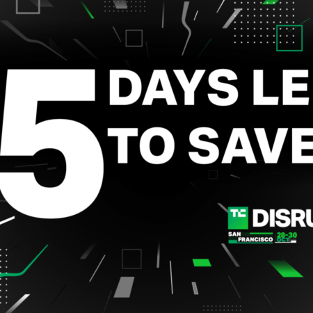 Liko 5 dienos sutaupyti bilietų į „TechCrunch Disrupt 2024“.